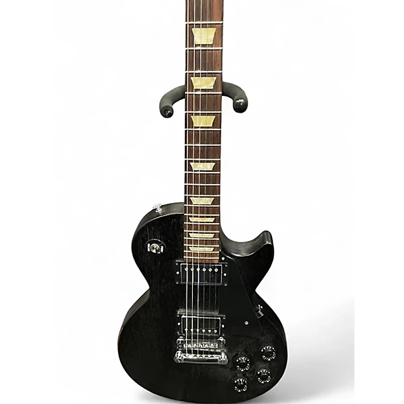 Used Gibson 1960S Tribute Les Paul Studio Black Solid Body Electric Guitar