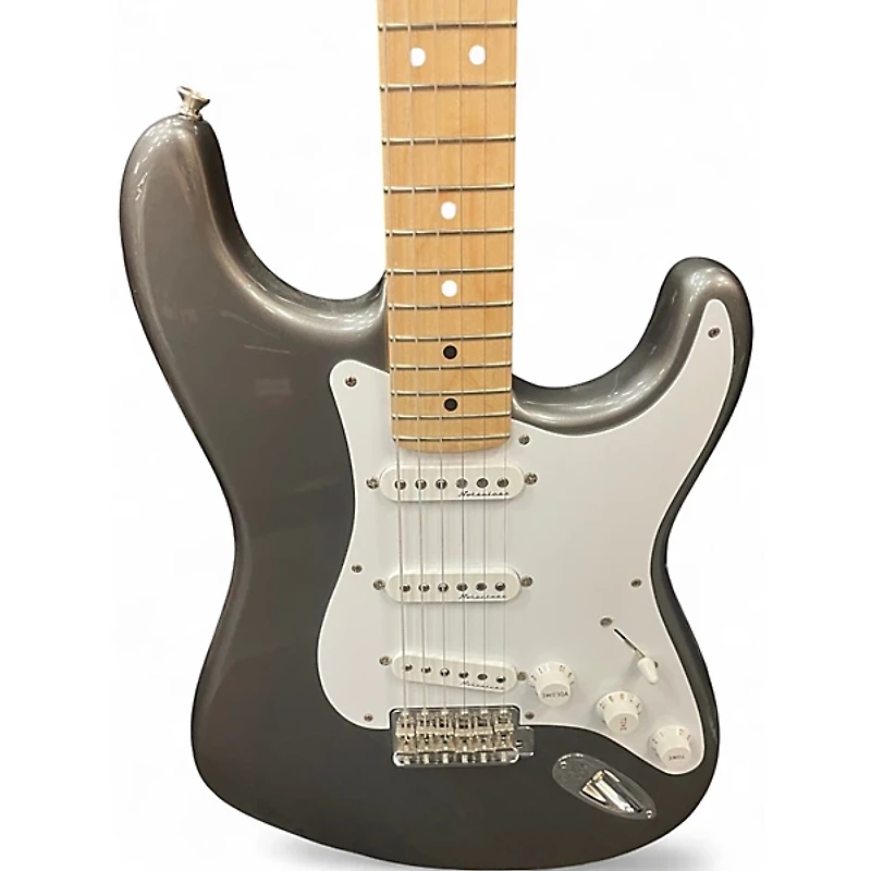 Used Fender Artist Series Eric Clapton Stratocaster Pewter Solid Body Electric Guitar