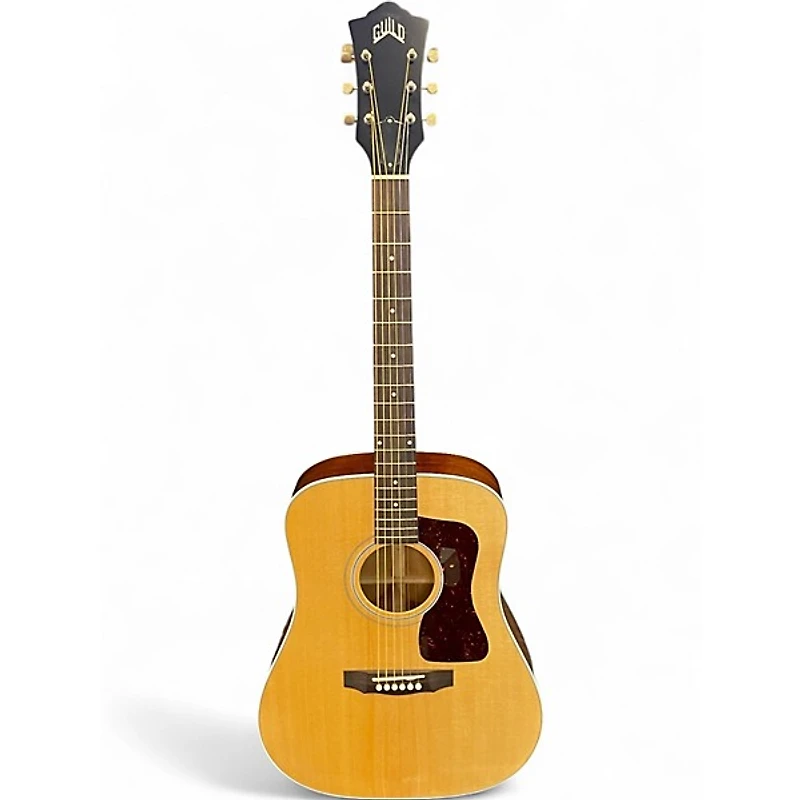 Used Guild D40 Natural Acoustic Guitar