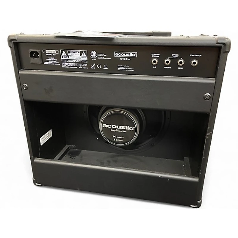 Used Acoustic G100FX 100W 1x12 Guitar Combo Amp