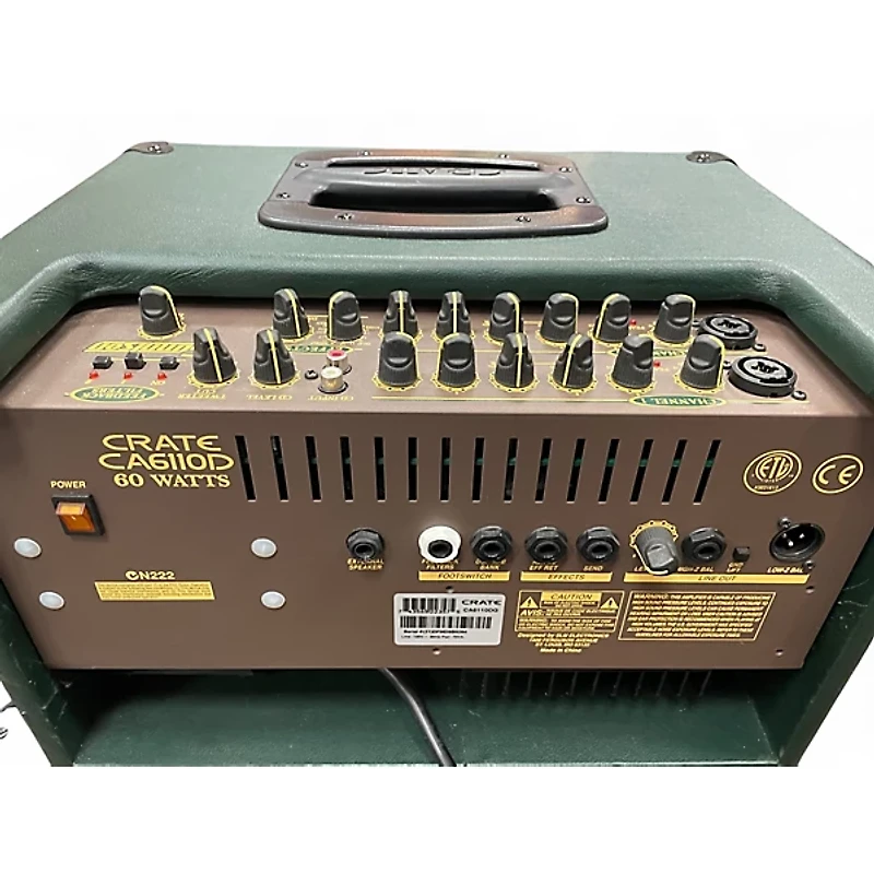 Used Crate CA6110DG Gunnison Acoustic Guitar Combo Amp