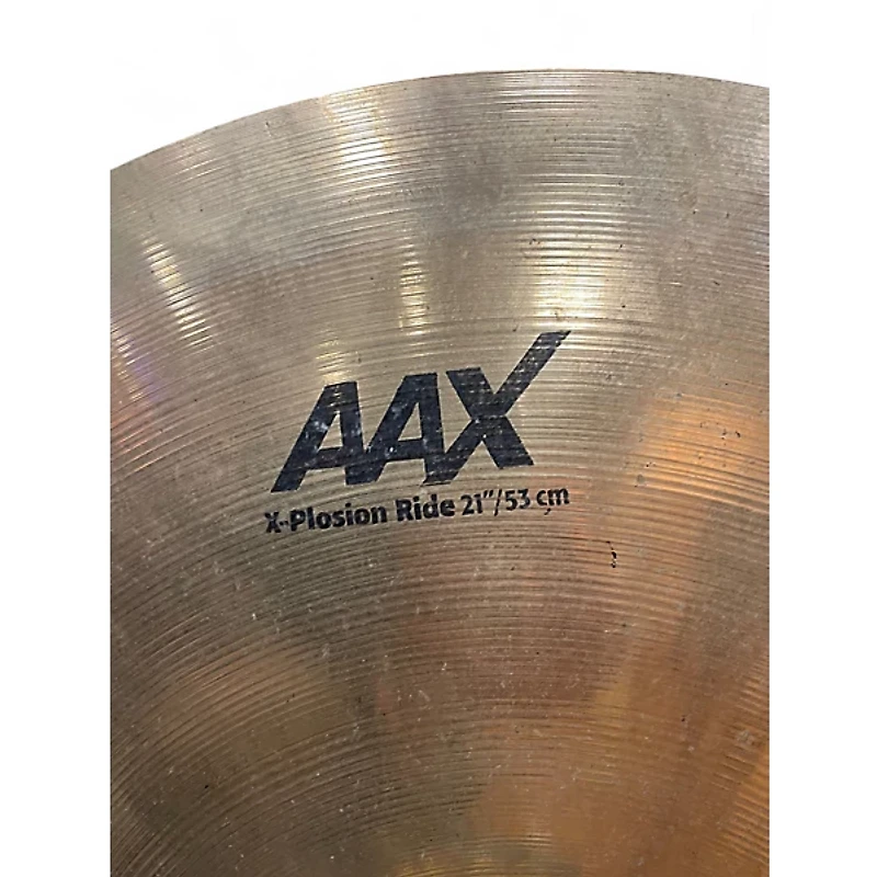 Used SABIAN 21in aax xplosion ride Cymbal