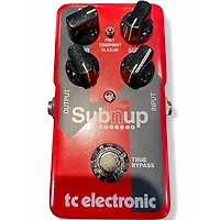 Used TC Electronic Sub N Up Octaver Effect Pedal