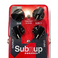 Used TC Electronic Sub N Up Octaver Effect Pedal