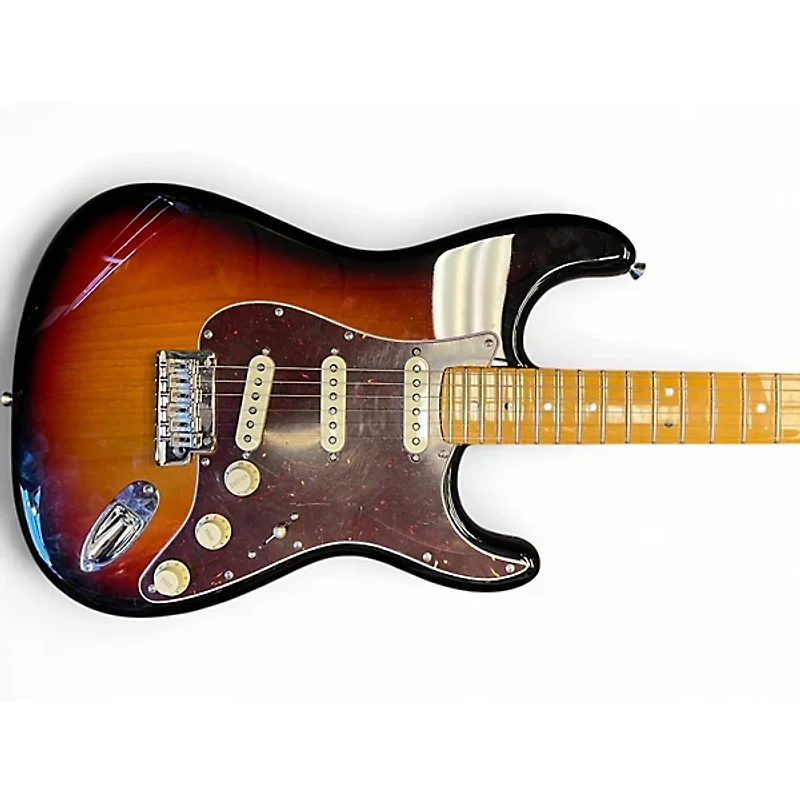 Used 2022 Fender American Professional II Stratocaster Sunburst Solid Body Electric Guitar