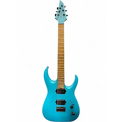 Used Jackson Pro Series Misha Mansoor Signature Juggernaut HT6 Matte Blue Frost Solid Body Electric Guitar