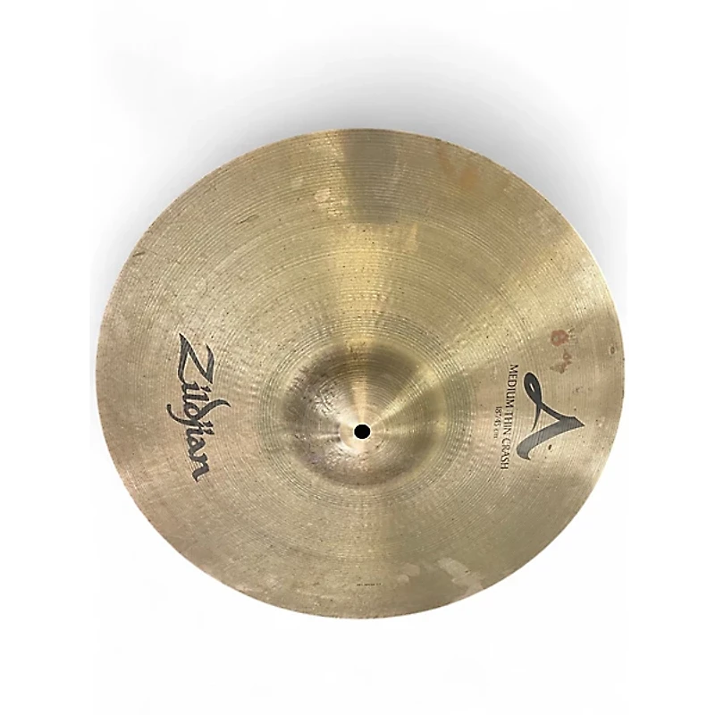 Used Zildjian 18in ZHT Medium Thin Crash Cymbal