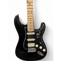 Used Fender American Performer Stratocaster HSS Black Solid Body Electric Guitar