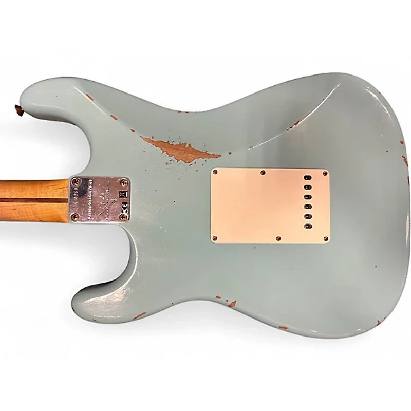 Used 2024 Fender Custom Shop Limited-Edition 57 Stratocaster Relic Daphne Blue Solid Body Electric Guitar