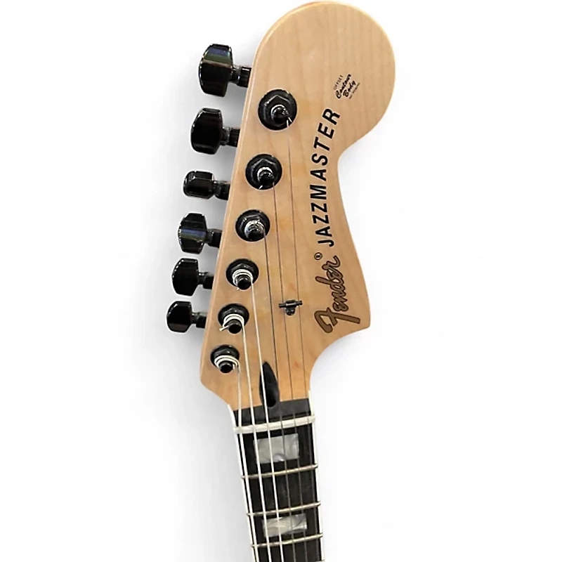 Used Fender Jim Root Signature Jazzmaster Arctic White Solid Body Electric Guitar