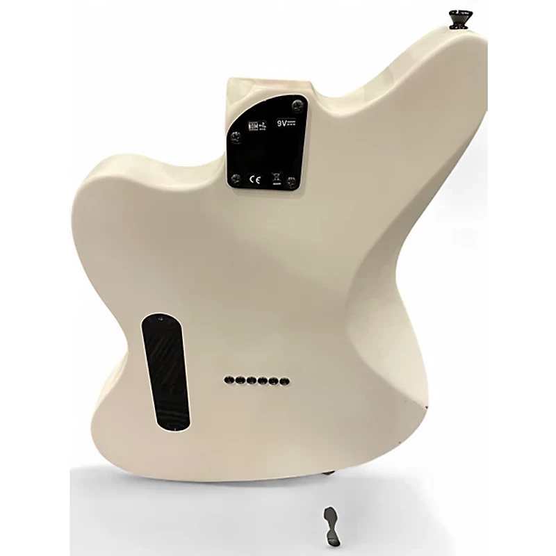 Used Fender Jim Root Signature Jazzmaster Arctic White Solid Body Electric Guitar