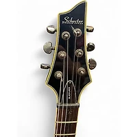 Used Schecter Guitar Research Blackjack C1 Black Solid Body Electric Guitar