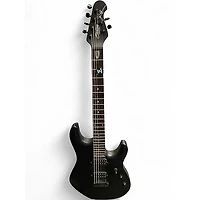 Used Sterling by Music Man John Petrucci JP60 Stealth Black Solid Body Electric Guitar
