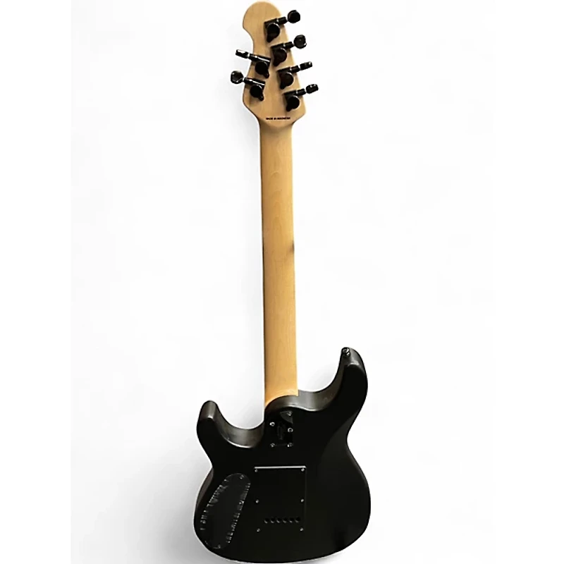 Used Sterling by Music Man John Petrucci JP60 Stealth Black Solid Body Electric Guitar