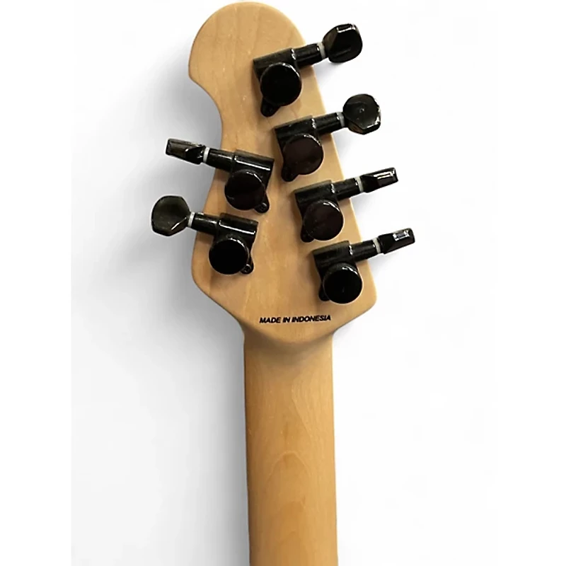 Used Sterling by Music Man John Petrucci JP60 Stealth Black Solid Body Electric Guitar