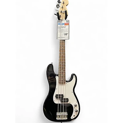 Used Squier Mini bass Black Electric Bass Guitar