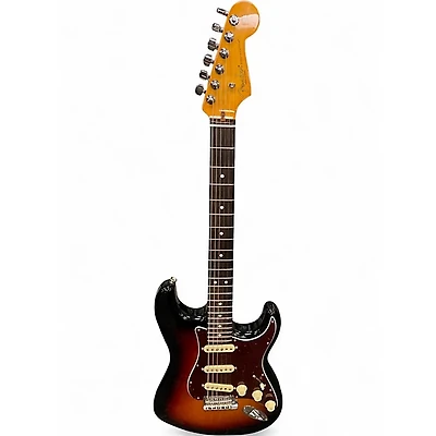 Used Fender American Professional II Stratocaster 3 Color Sunburst Solid Body Electric Guitar