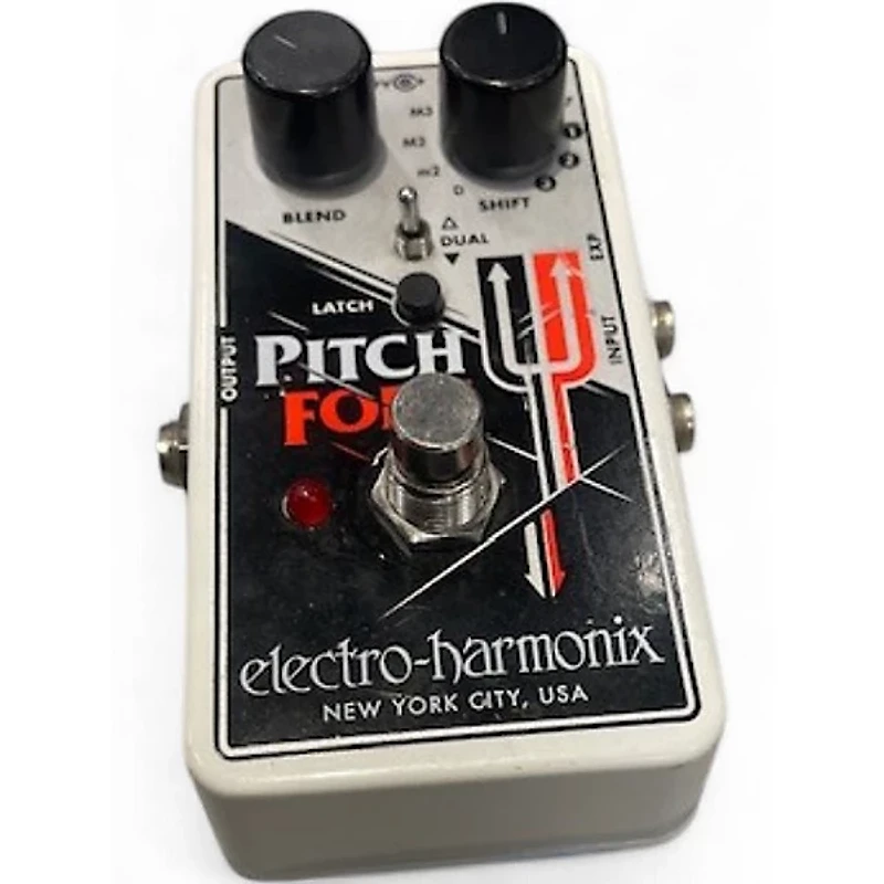 Used Electro-Harmonix Pitch Fork Polyphonic Pitch Shifting Effect Pedal