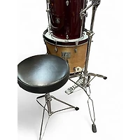 Used Gretsch Drums 5 Piece Blackhawk Red Drum Kit