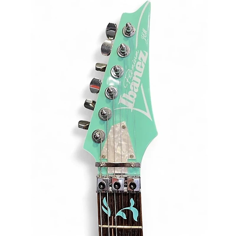 Used Ibanez JEM70V Steve Vai Signature Sea Foam Green Solid Body Electric Guitar