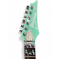 Used Ibanez JEM70V Steve Vai Signature Sea Foam Green Solid Body Electric Guitar