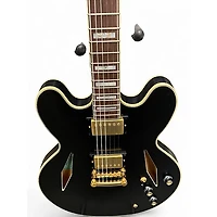 Used Epiphone Emily Wolfe Sheraton Black Hollow Body Electric Guitar
