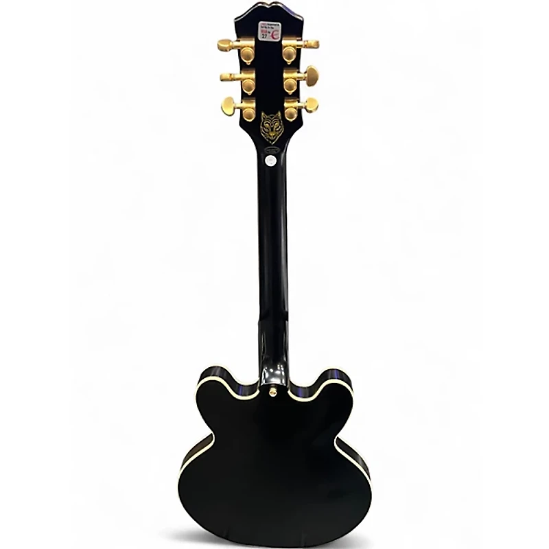 Used Epiphone Emily Wolfe Sheraton Black Hollow Body Electric Guitar