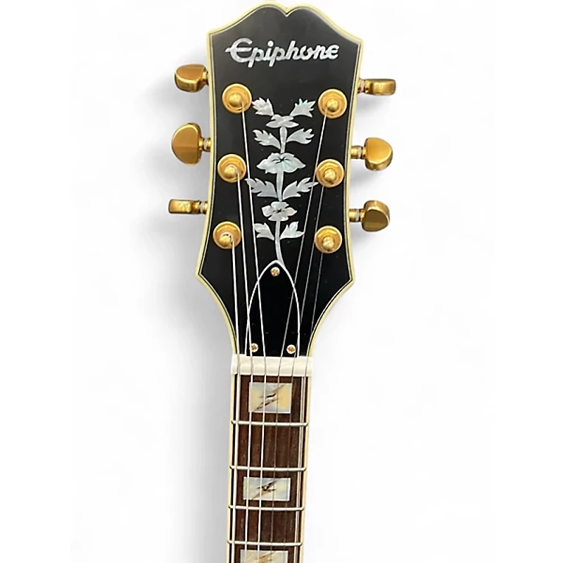 Used Epiphone Emily Wolfe Sheraton Black Hollow Body Electric Guitar