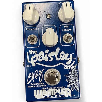 Used Wampler PAISLEY DRIVE Effect Pedal
