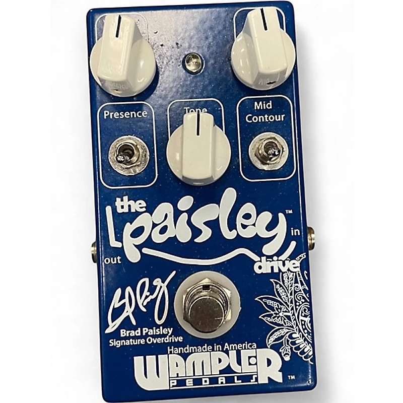 Used Wampler PAISLEY DRIVE Effect Pedal