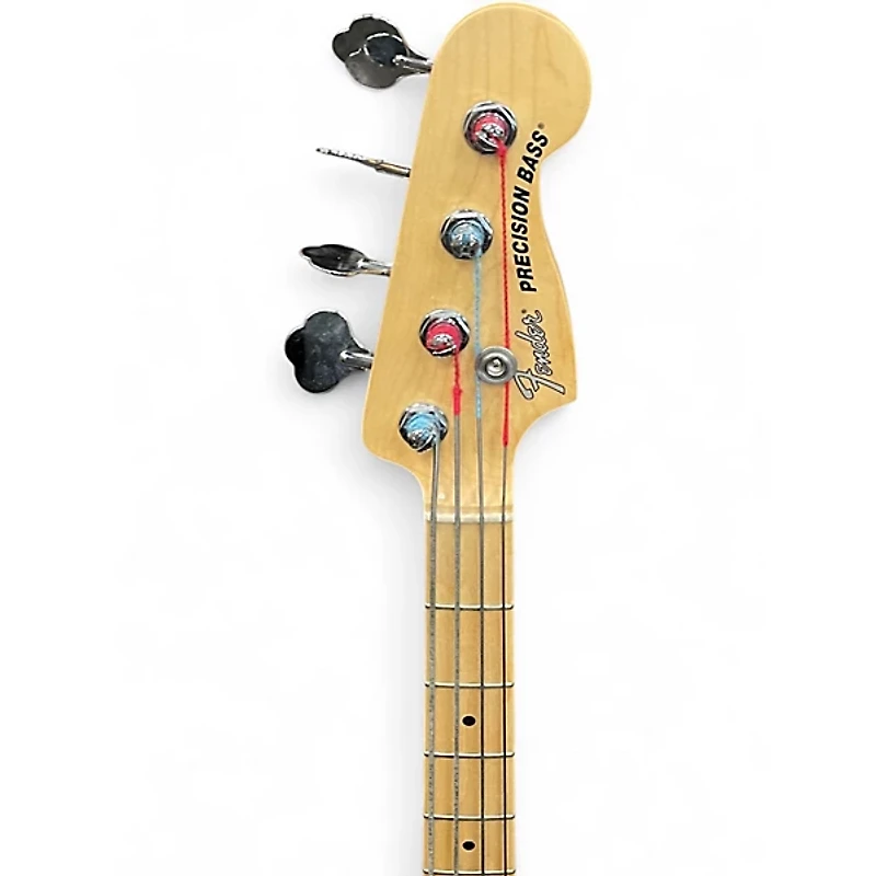 Used Fender American Performer Precision Bass SATIN LAKE PLACID BLUE Electric Bass Guitar