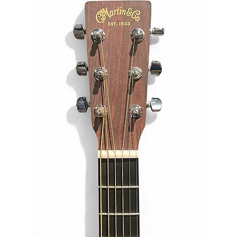 Used Martin DX JOHNNY CASH Black Acoustic Electric Guitar