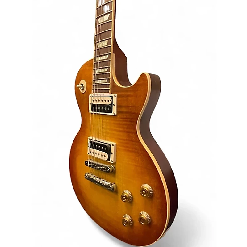 Used Gibson Les Paul Standard Faded '50s Neck Lemonburst Solid Body Electric Guitar