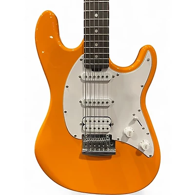 Used Sterling by Music Man CUTLASS Orange Solid Body Electric Guitar