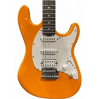 Used Sterling by Music Man CUTLASS Orange Solid Body Electric Guitar