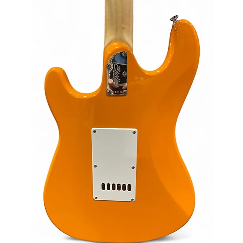 Used Sterling by Music Man CUTLASS Orange Solid Body Electric Guitar