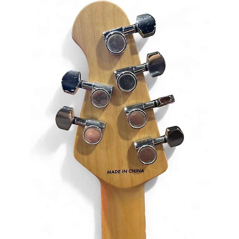 Used Sterling by Music Man CUTLASS Orange Solid Body Electric Guitar