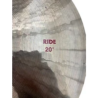 Used Paiste 20in 2002 Ride Cymbal