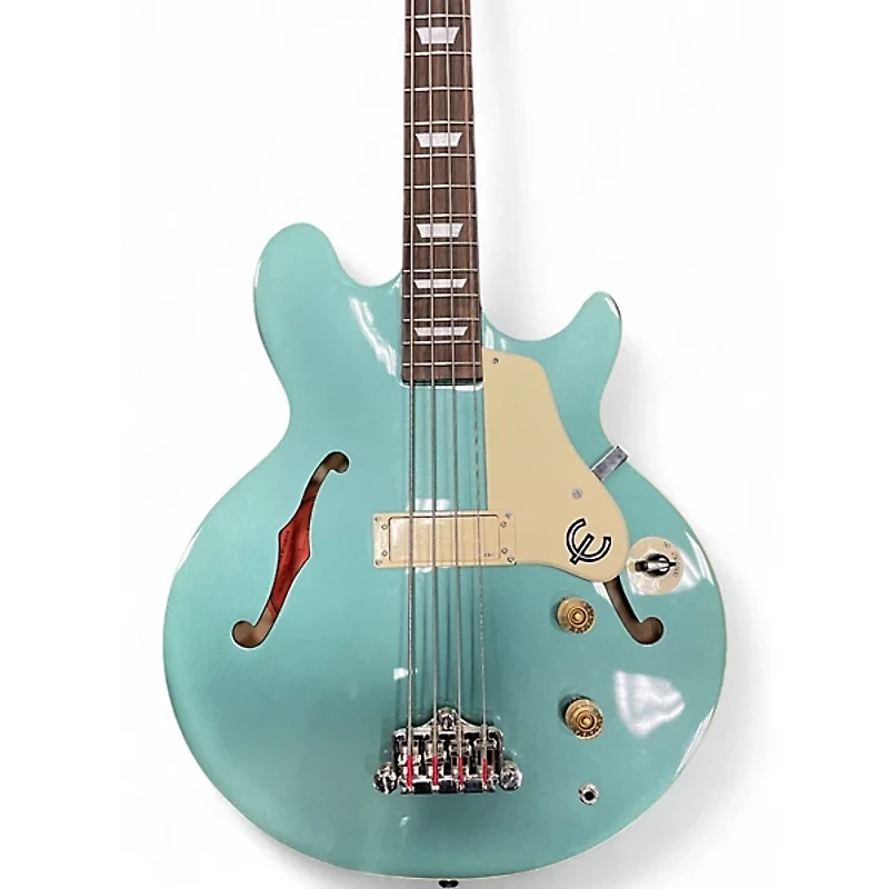 Used Epiphone Jack Casady Signature Pelham Blue Electric Bass Guitar