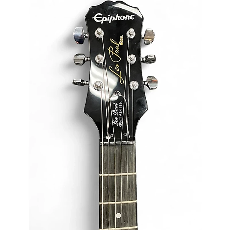 Used Epiphone Les Paul Special II Black Solid Body Electric Guitar