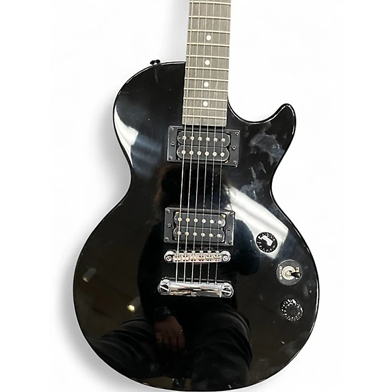 Used Epiphone Les Paul Special II Black Solid Body Electric Guitar