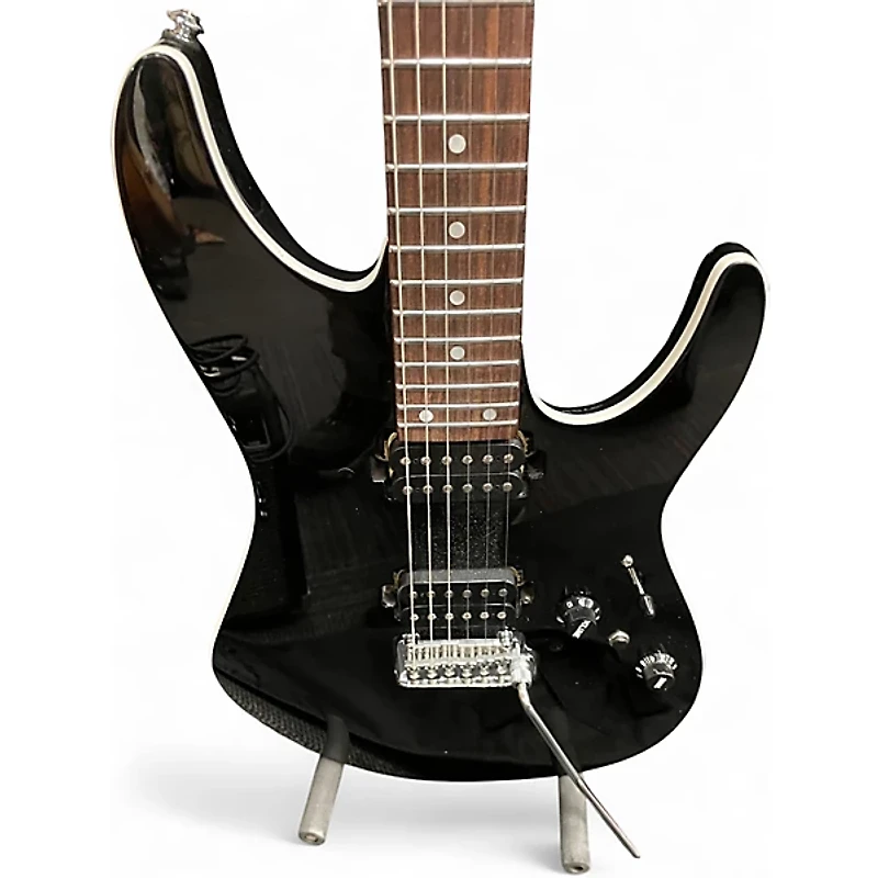 Used Ibanez AZ42P1 Black Solid Body Electric Guitar