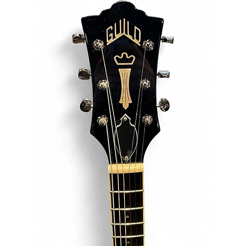 Used Guild Starfire III Black Hollow Body Electric Guitar