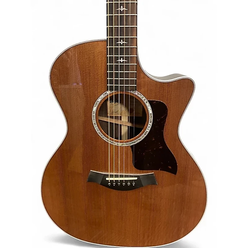 Used Taylor 414CE LTD SINKER REDWOOD Natural Acoustic Electric Guitar