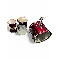 Used Gretsch Drums 5 Piece BLACKHAWK Red Drum Kit