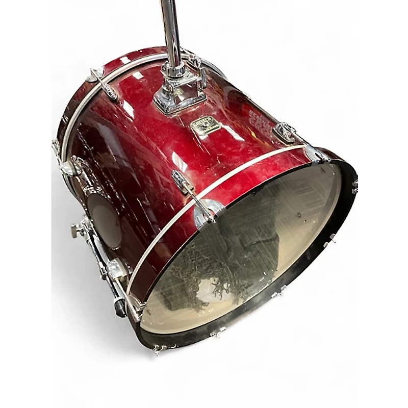 Used Gretsch Drums 5 Piece BLACKHAWK Red Drum Kit