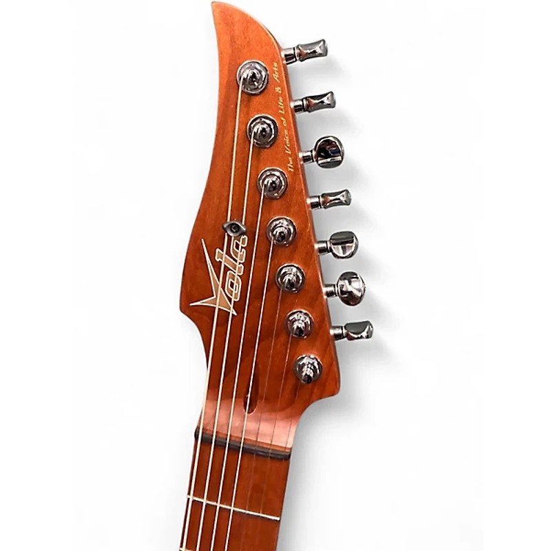 Used Vola OZ 7 QGM Black Solid Body Electric Guitar