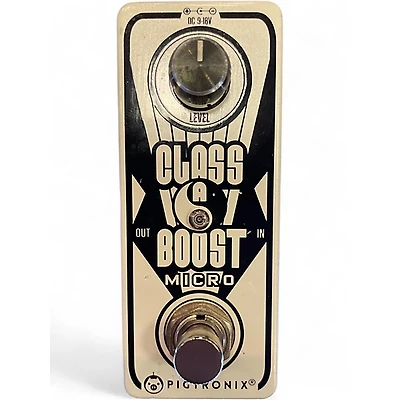 Used Pigtronix Class A Boost Effect Pedal