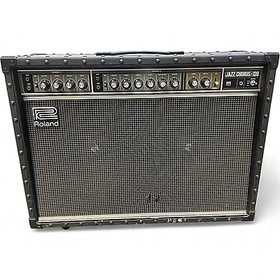 Used 1980s Roland JC120 Jazz Chorus 2x12 Guitar Combo Amp