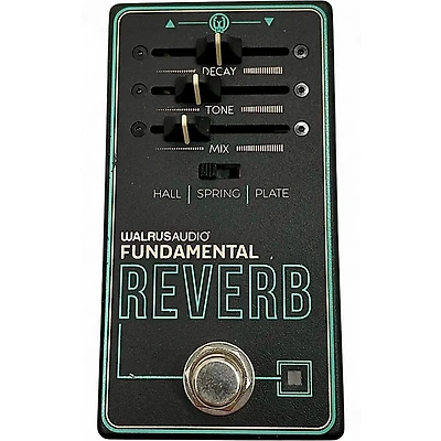 Used Walrus Audio fundamental reverb Effect Pedal
